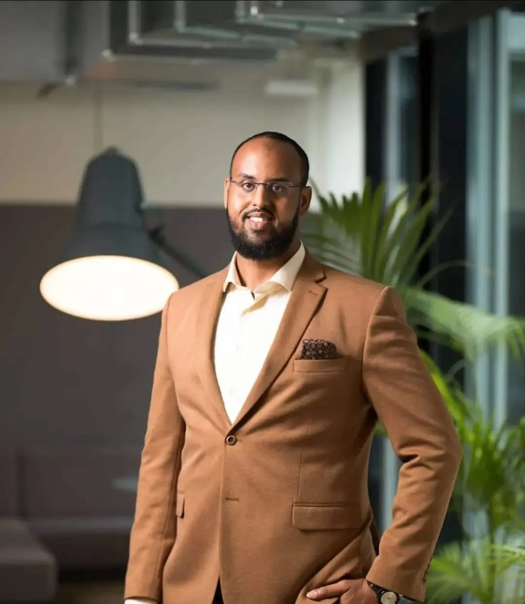 Faysal Abdikadir, founder and chief executive of Luqman Physiotherapy Center